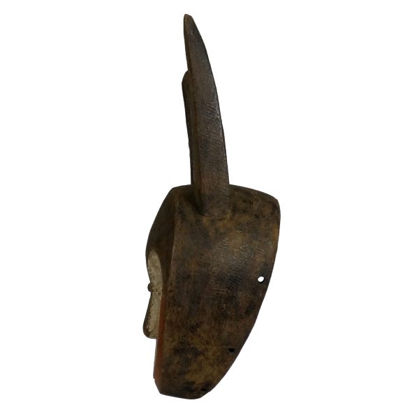African Kwele Horned Mask | African Gabon Tribal Mask - Image 8