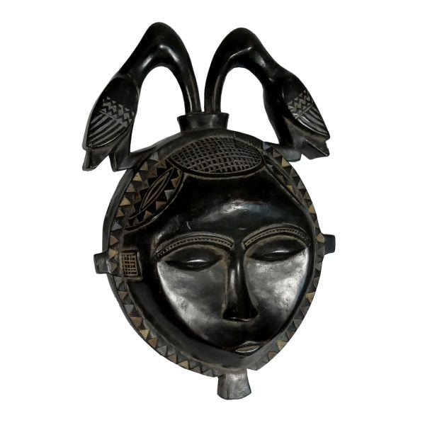 African Baoule Mask | African Tribal Mask - Image 2