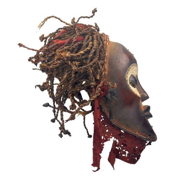 African Chokwe Mask | African Collectors Mask | Congo Art | African Mask - Image 4