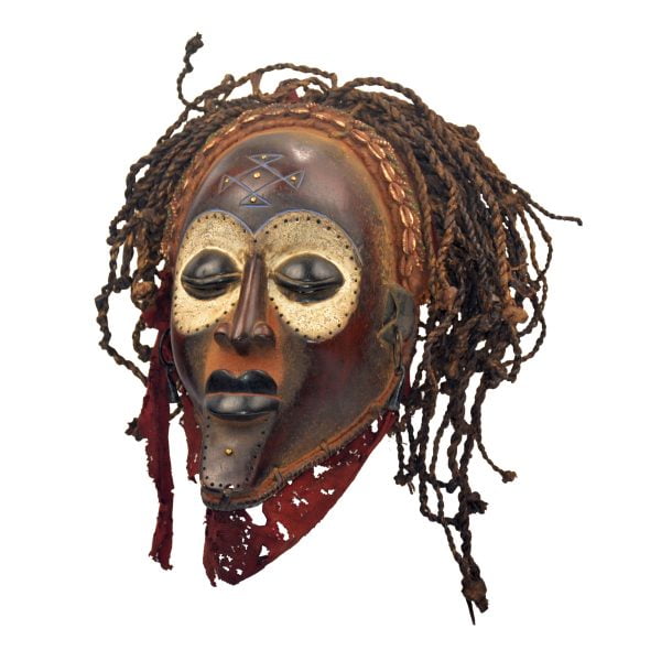 African Chokwe Mask | African Collectors Mask | Congo Art | African Mask - Image 5