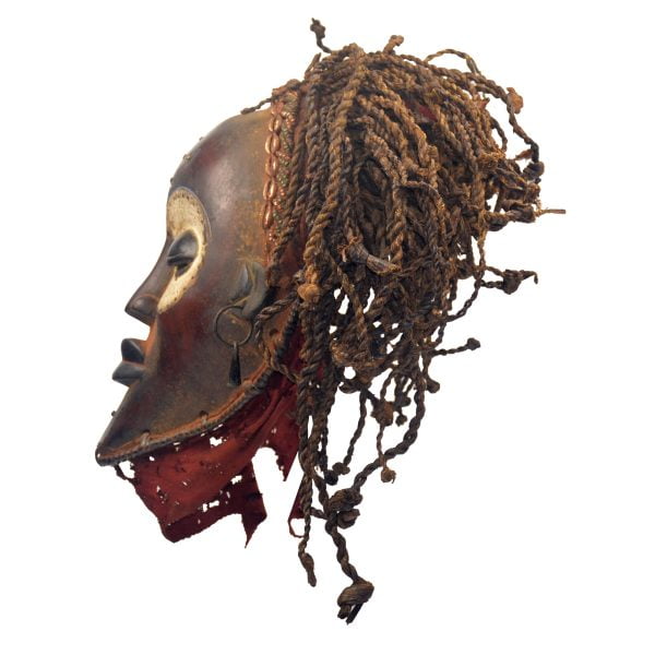African Chokwe Mask | African Collectors Mask | Congo Art | African Mask - Image 7