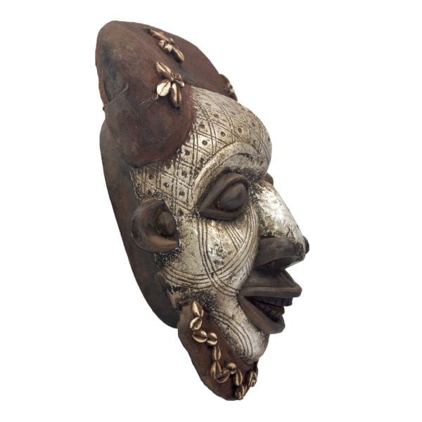 African Bamileke Mask | Cameroon Tribal Mask | African Art - Image 4