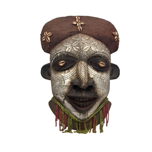 African Bamileke Mask | Cameroon Tribal Mask | African Art