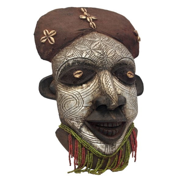 African Bamileke Mask | Cameroon Tribal Mask | African Art - Image 2