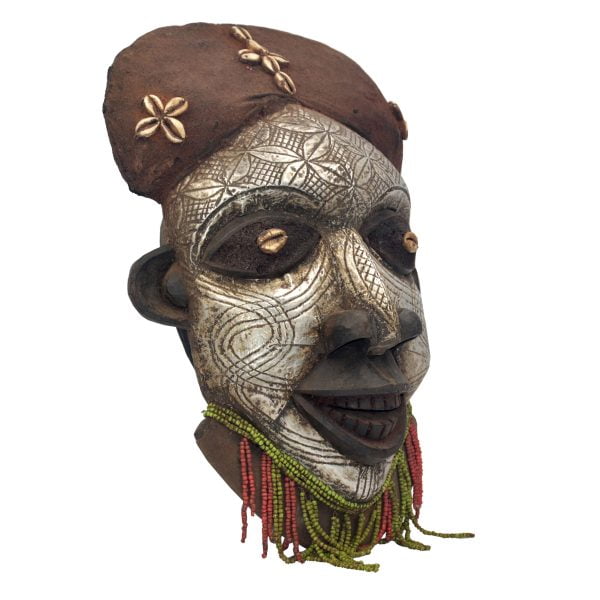 African Bamileke Mask | Cameroon Tribal Mask | African Art - Image 3