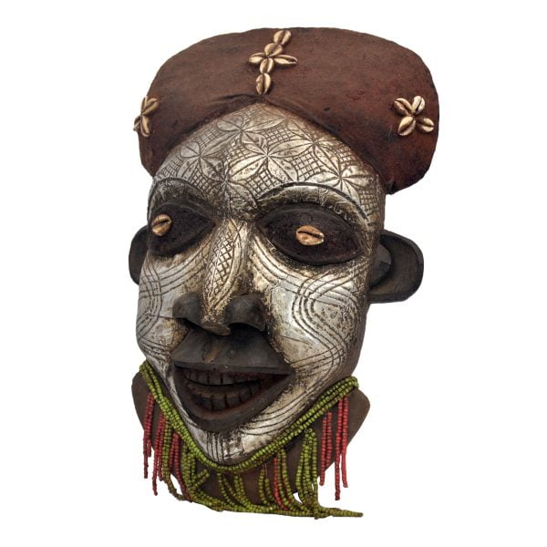 African Bamileke Mask | Cameroon Tribal Mask | African Art - Image 5
