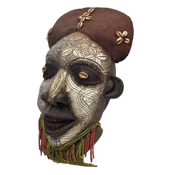 African Bamileke Mask | Cameroon Tribal Mask | African Art - Image 6