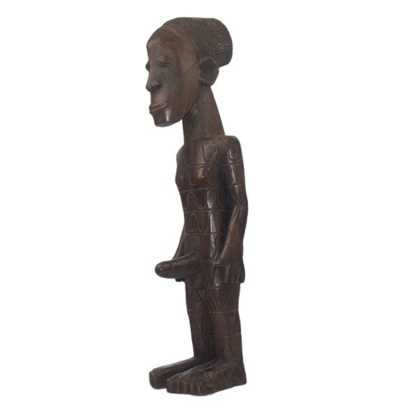 Statue africaine Mangbetu Nebeli | Statuette en bois – Image 10