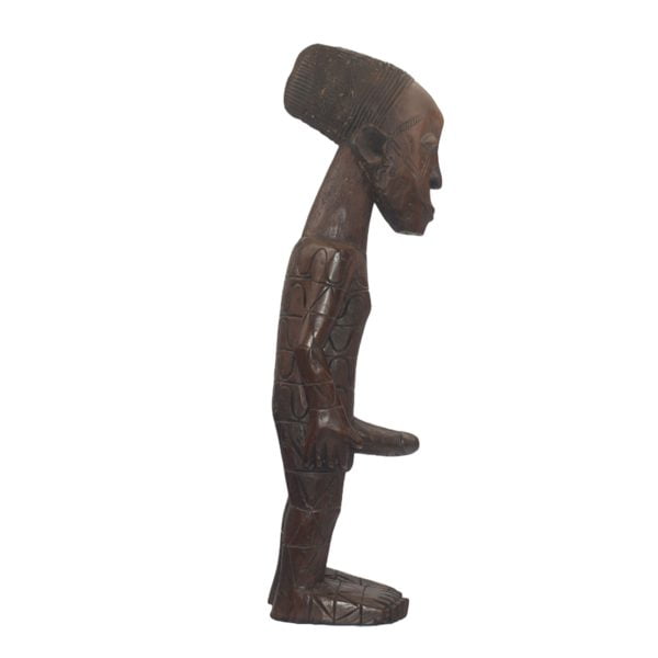 Statue africaine Mangbetu Nebeli | Statuette en bois – Image 4