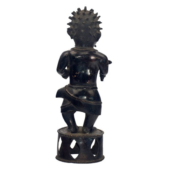 Royal Dwarf | African Benin Bronze Statue - Image 7
