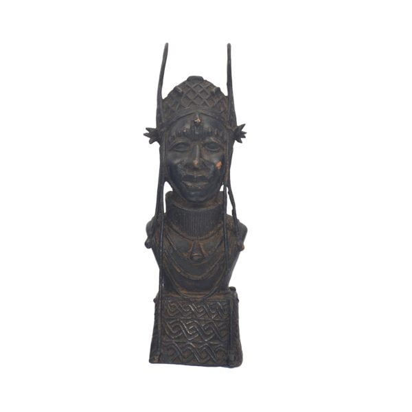 Statue Ife en bronze du Bénin | Femme Africaine