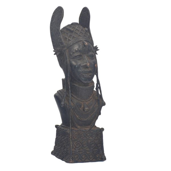 Statue Ife en bronze du Bénin | Femme Africaine – Image 2