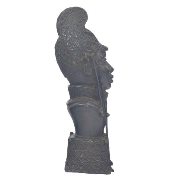 Statue Ife en bronze du Bénin | Femme Africaine – Image 4