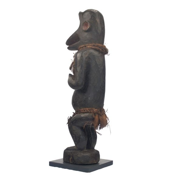 African Boulou Statue | Monkey Statuette - Image 8