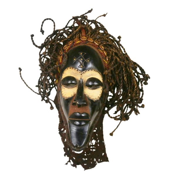 African Chokwe Tribal Mask from Congo